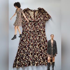 NWT Madewell Viola Wrap Dress 90s Grunge 4 Alexa it-girl style